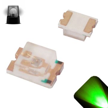 0606 SMD Pure Green - Slow Flashing 1.5Hz - Ultra Bright LED