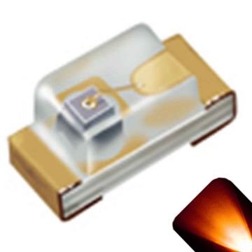 0603 SMD Amber / Orange - Ultra Bright LED