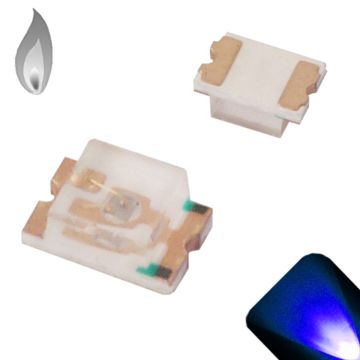 0807 SMD Blue - Candle Flicker / Flickering - Ultra Bright LED
