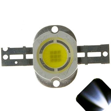 10 Watt High Power LED - Cool / Clear White
