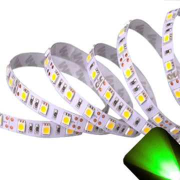 Green - PLCC6/5050 12V LED Strip - Adhesive Backing - 5cm Section