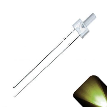 2mm Tower Warm / Soft White LED - Ultra Bright