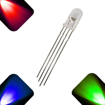 5mm Super Bright - RGB - Common Anode