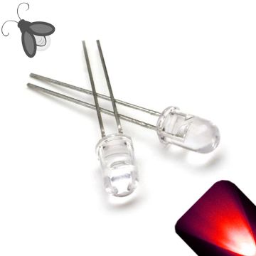 5mm Round Top Red Breathing / Fading LED - Super Bright