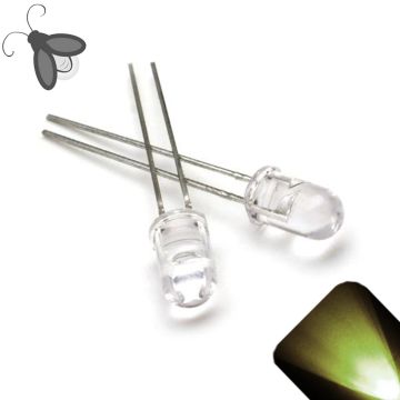 5mm Round Top Warm / Soft White Breathing / Fading LED - Super Bright
