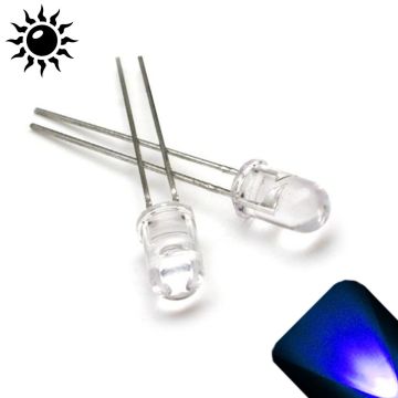 5mm Blue LED - Ultra Bright .5 Watt