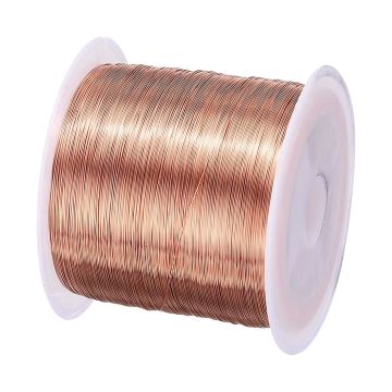 28 AWG Magnet Wire - Polyurethane Enamel (UEW) 100g Reel (120 m / 394 ft)
