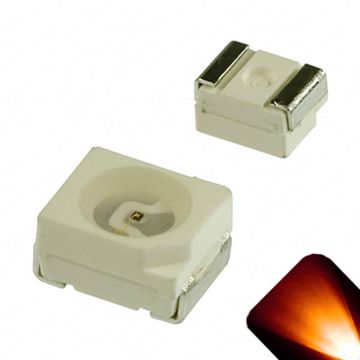 PLCC-2 SMD Amber / Orange - Ultra Bright 1210 / 3528 LED