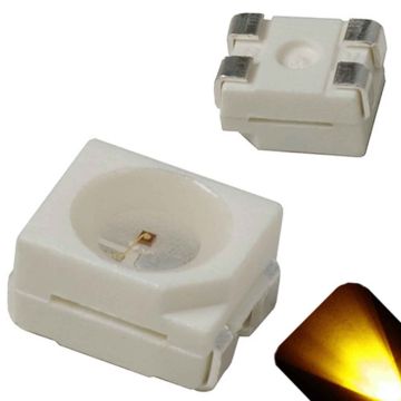 PLCC-4 SMD Yellow / Gold - Ultra Bright 1210 / 3528 LED