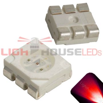 PLCC-6 SMD Red - Ultra Bright 5050 LED
