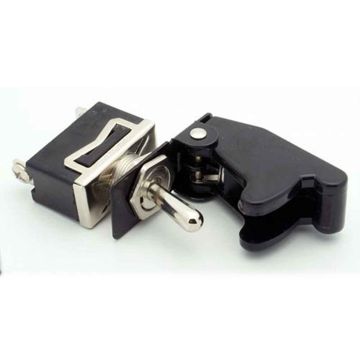 Switch / Toggle Safety Cover or Guard - Black