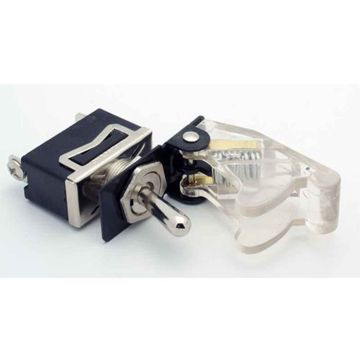 Switch / Toggle Safety Cover or Guard - Translucent / Clear