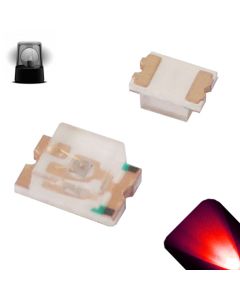 0606 SMD Red - Slow Flashing 1.5Hz - Ultra Bright LED