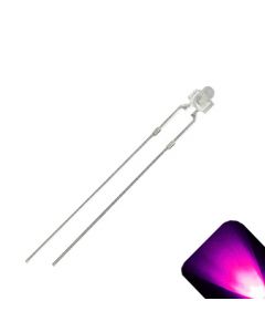 1.8mm / 2mm Round Top Pink LED - Ultra Bright