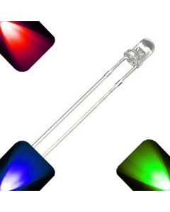 3mm Round Top RGB Fast Auto Change LED - Ultra Bright