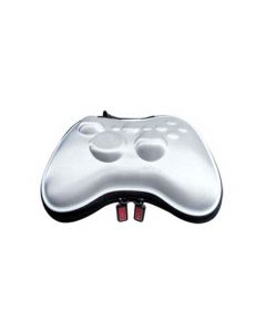 Silver/White Xbox 360 Controller Case/Pouch/Cover Air Foam - Protect Your Investment!