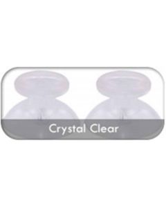 Xbox 360 Thumbsticks (one pair) - Crystal Clear - Translucent