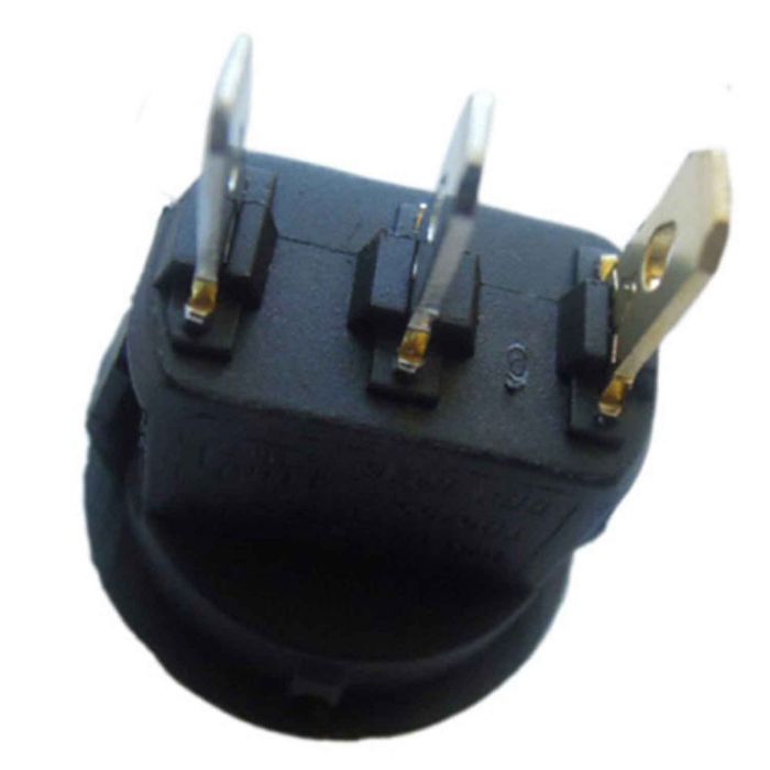 4x Mini Round Blue LED Indicator Toggle Switch 3 Pin On-Off 12V DC E3T1 