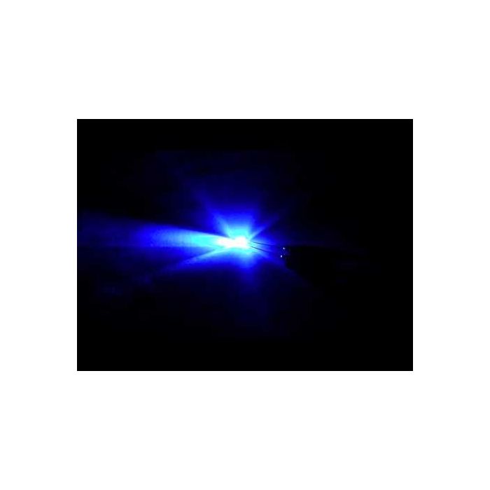 10 x LED 3mm Blue Slow Flashing Blinking Strobe Ultra Bright LEDs 1Hz Plane RC