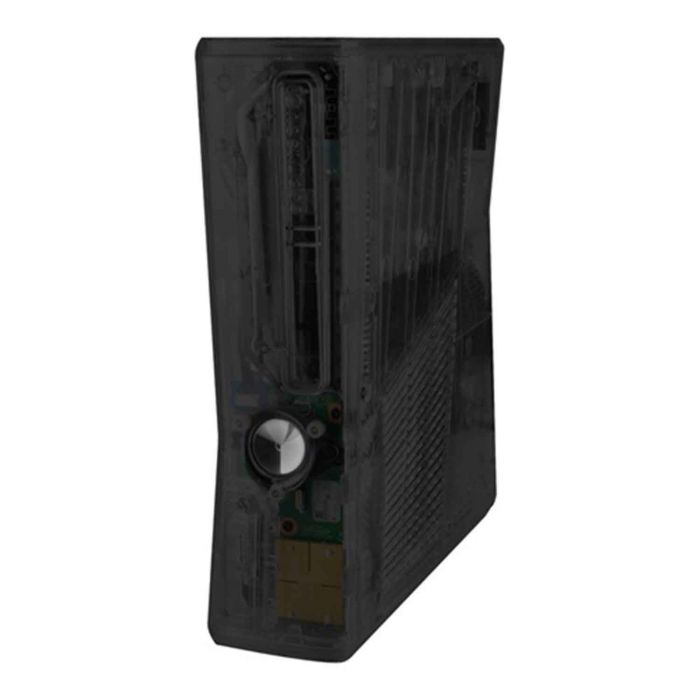 Clear Smoke Xbox 360 Slim GhostCase Kit