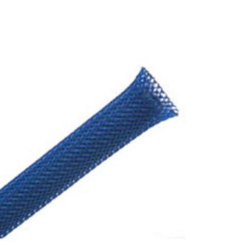 Techflex 1/4" Expandable Sleeving - Neon Blue