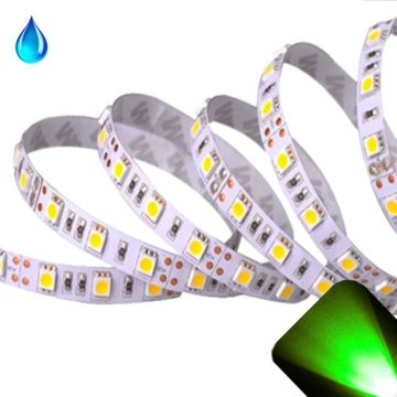 Green - PLCC6/5050 12V LED Strip - Adhesive Backing - Waterproof - 5cm Section