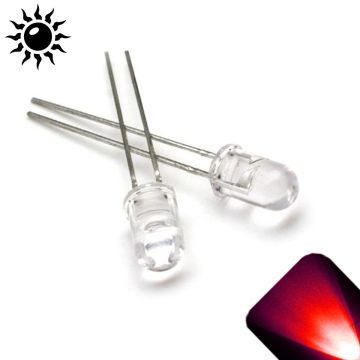 5mm Red LED - Ultra Bright .5 Watt