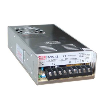 12v 25A LED Power Supply - AC to DC - 320 Watts