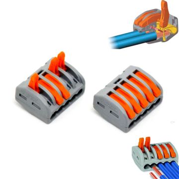 Wire Connector / Clamp - T-Junction - 5 Wire - 12 AWG - 28 AWG