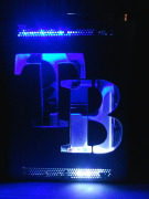Blue - PLCC2/3528 12V LED Strip - Adhesive Backing - Water Resistant - 5m Roll / Reel — customer photo 1